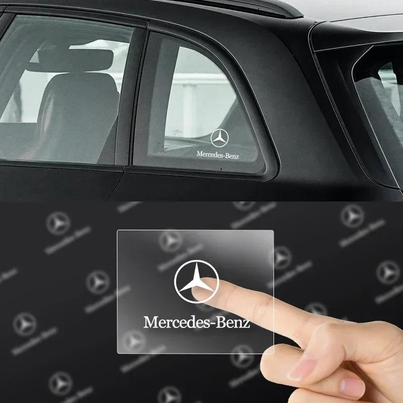 Car Interior Sticker Central control Decals Emblem Badge For Mercedes Benz W220 W205 W211 W212 GLC GLS AMG W203 Accessories