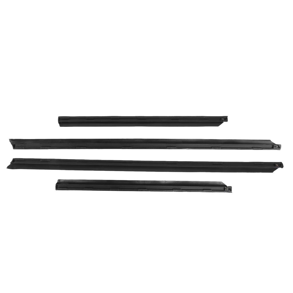 4Pcs Interior Door Strip Trim Rubber Protective Cover Decoration Fit for A4 A4 Avant