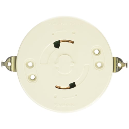 Panasonic Hook Exposed Rosette Milky White Full Terminal WG6130W
