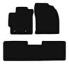 BASIC schwarze Velours-Fußmatten für: Toyota Corolla E16 Limousine, Schrägheck (2013-2019)