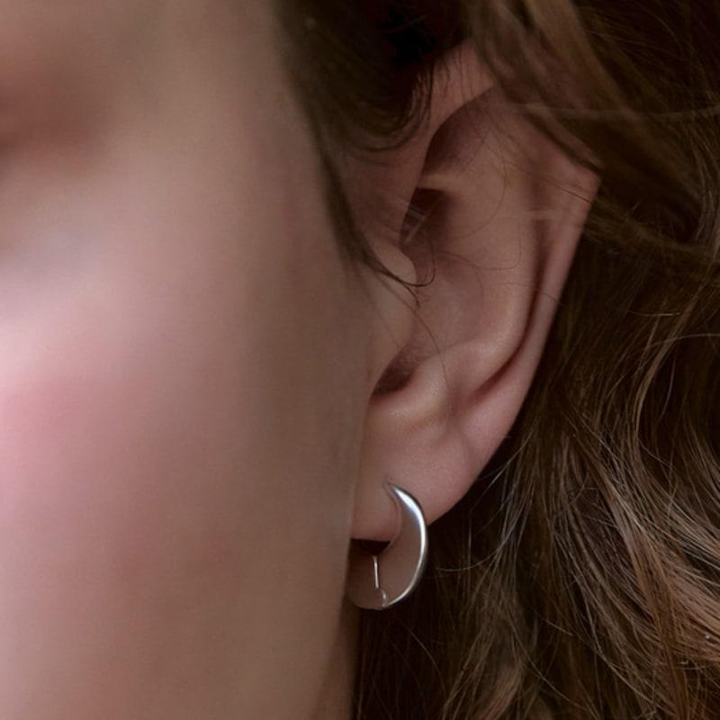 Mimesi Luna Flat Earring