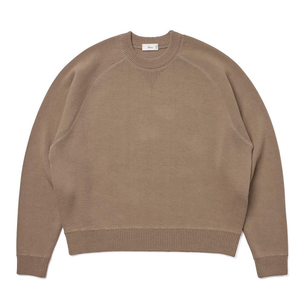 Berno [Casual] Sweat Knit Beige Xl