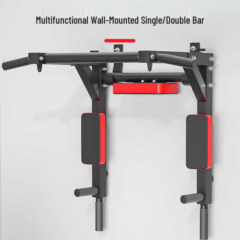 Multi-Functional Wall-Mounted Pull-Up & Dip Bar