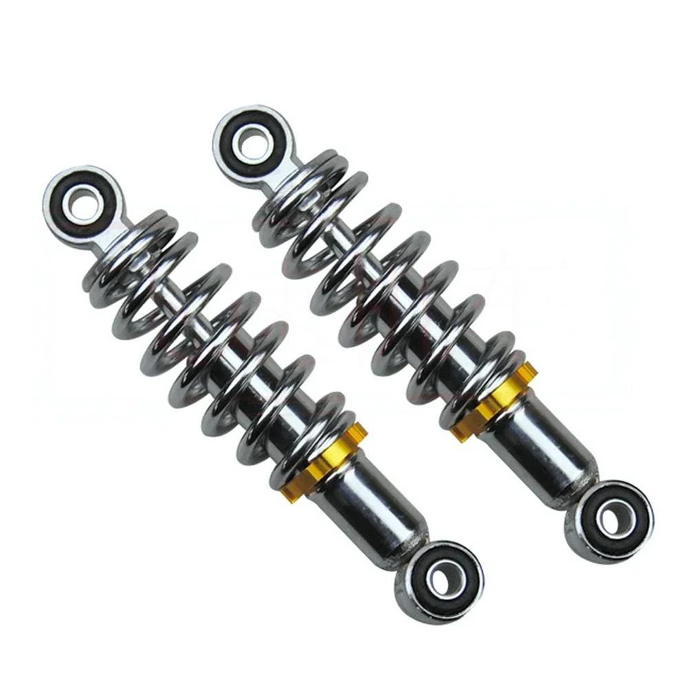 135/160/180/200mm Universal High Performance Iron Rear Shock Absorbers For Electric Bicycle Scooter E Bike Spring Rear Shocks