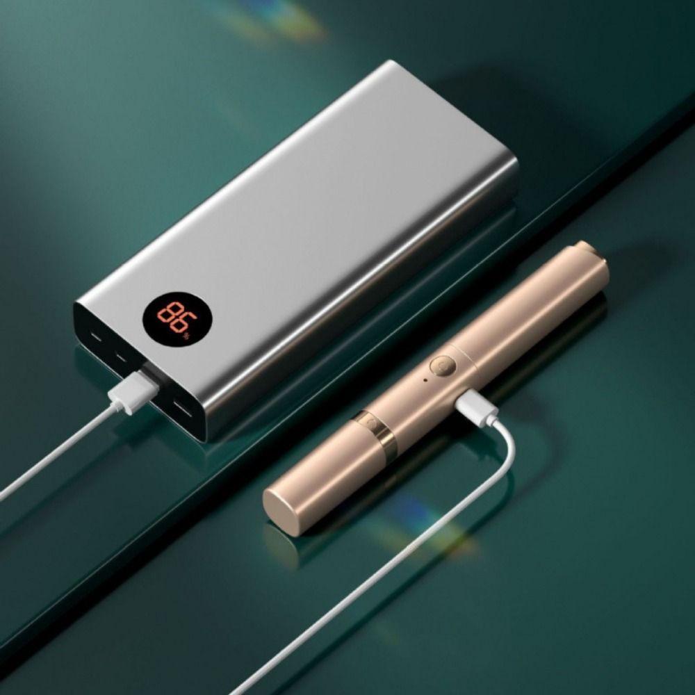 Dual Head Electric Eyebrow Shaver Two-Gear Temperature Adjustment 2 in1 Eyelash Clip  Makeup Tool