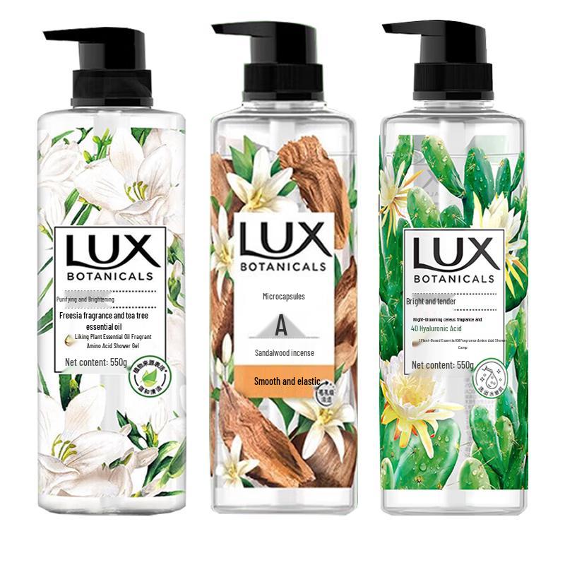 

LUX Botanical Essential Oil Fragrance Shower Gel 3-Pack