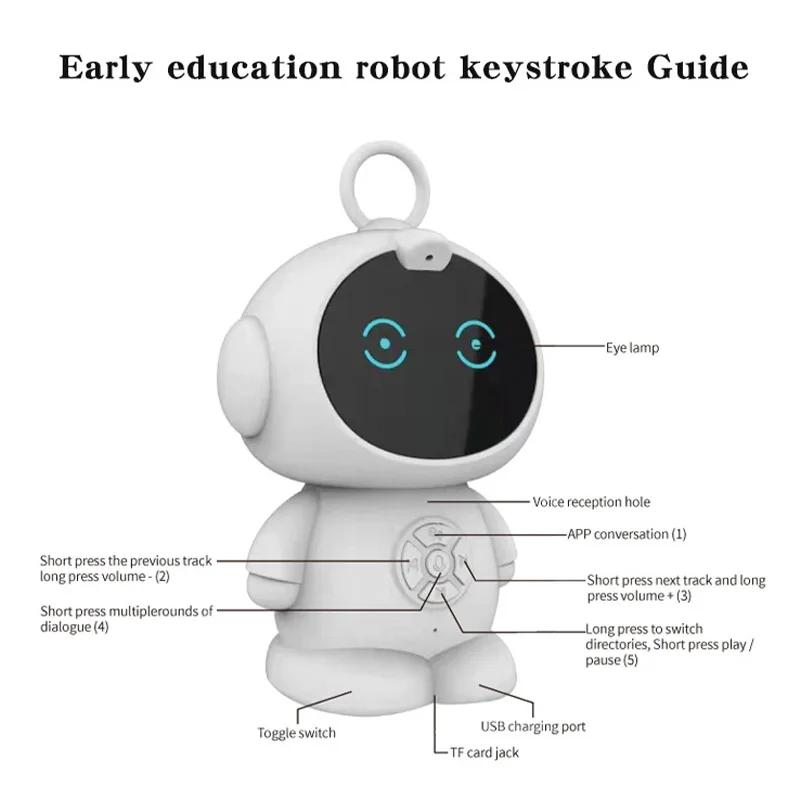 Smart Ai Robot Wifi Early Education Toys For Kids Speech Recognition & Voice Interactive Educational Learning Machine