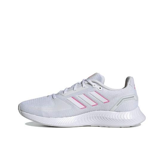 

adidas Women s Runfalcon 2.0 White Screaming Pink FY9623 EU 36.5 белый
