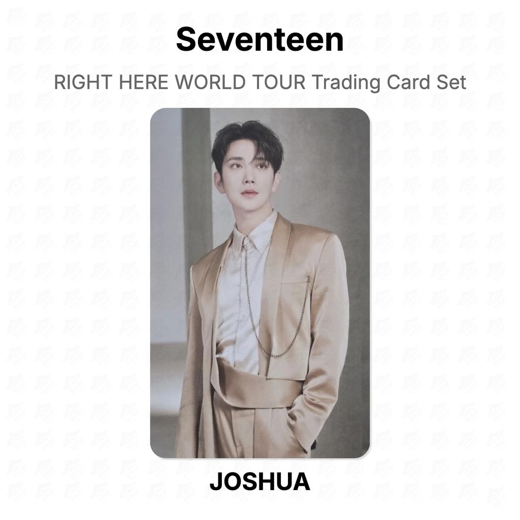 Seventeen RIGHT HERE WORLD TOUR Trading Card Set Official Photocard