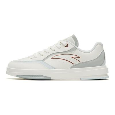 Scarpe da Skate Comode Versatili Antiscivolo Resistenti Basse Sneakers Donna Bianco Grigio 922328011-2