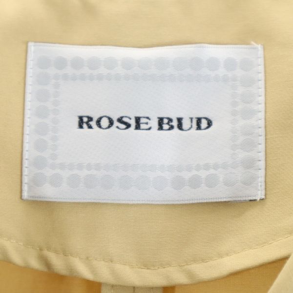 unused ROSE BUD Jacket free Beige With belt Women Used