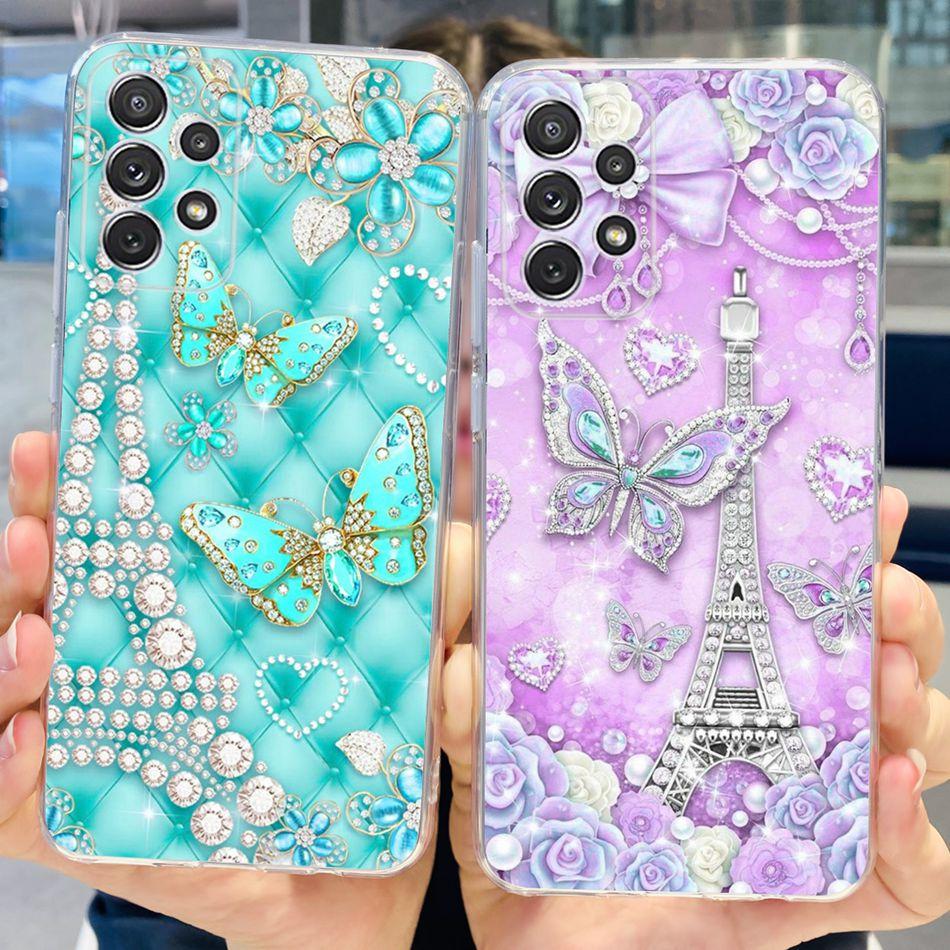 Stylish Soft Silicone Case For Samsung Galaxy A33 A53 A73 5G Clear TPU Phone Back Cover For Samsung A73 A53 A33 A336B A53B A736B