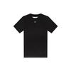 OFF WHITE SS19 Drop Shoulder Ärmel T-Shirt Damen Schwarz OWAA029R187700091088