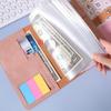 Budget Planner Loose-leaf Retro Leather Notebook Set Budget Binder Money Envelopes Monthly Planner Label Stickers