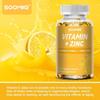 Vitamin C 1000 mg Zink 20 mg Nahrungsergänzungsmittel 120 Kapseln pro Flasche
