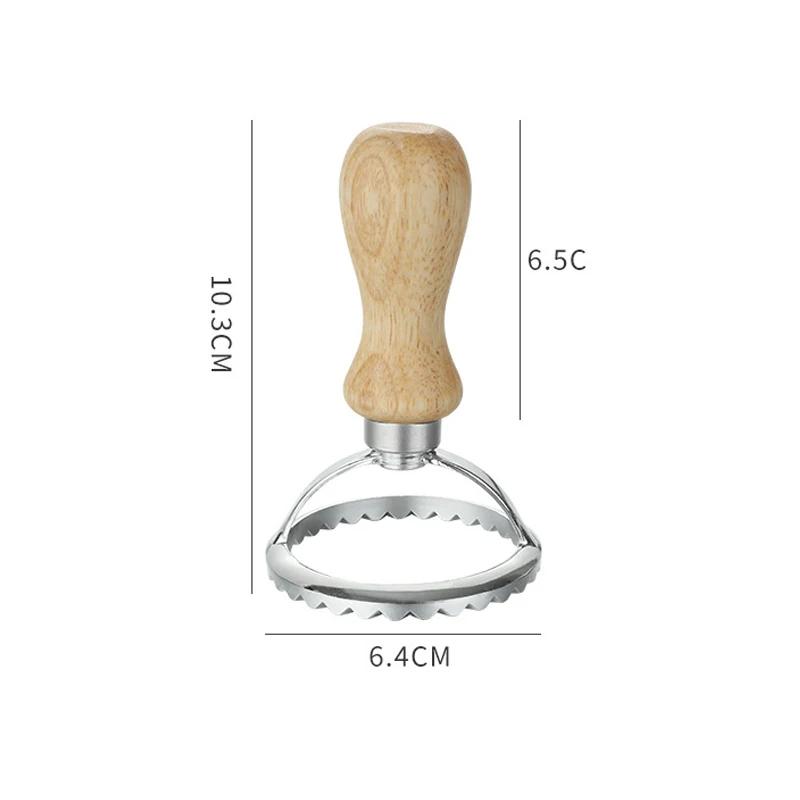 Pastry Press Mold Ravioli Cutter Dumpling Lace Embossing Device Ravioli Maker Mold Ravioli Stamp Cookie Mold Kitchen Baking Tool