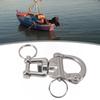 Boat Parts Swivel Shackle Sailboat Sailing Silver Spare Parts Spring Hand Drawn 316 Stainless Steel Accessories