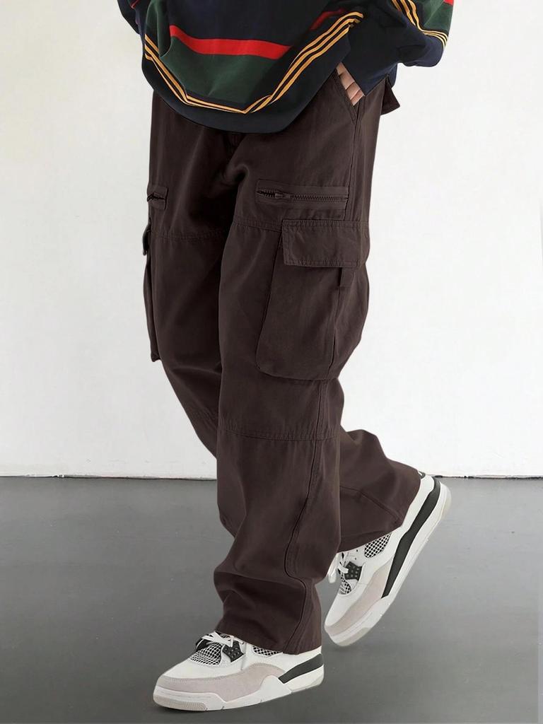 American Retro Versatile Men's Cargo Pants: Street Trend Casual 2025 Bestseller