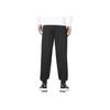 Puma Solid Color Logo Joggers Unisex Bottoms Black 678007-01