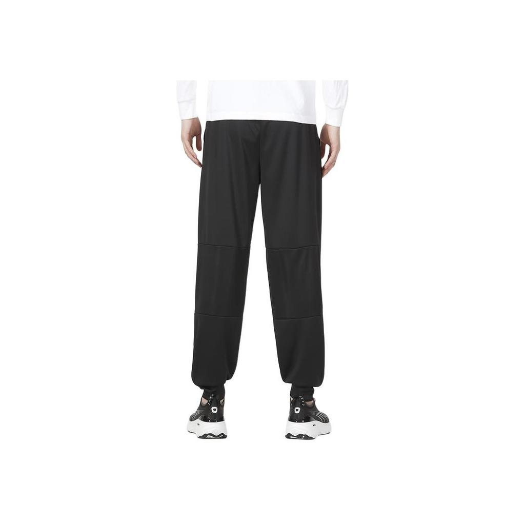 Puma Solid Color Logo Joggers Unisex Bottoms Black 678007-01
