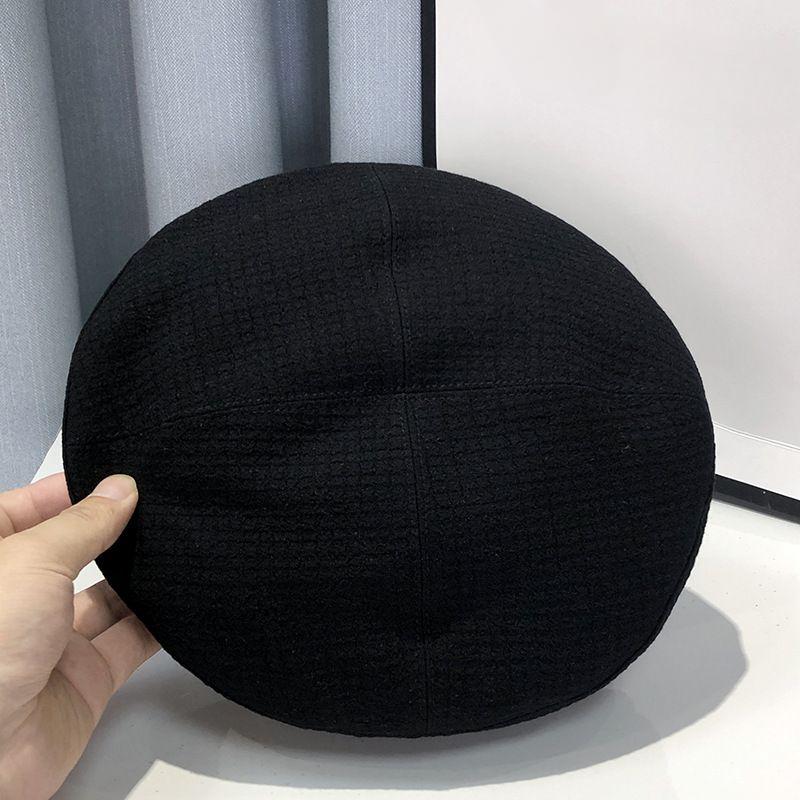 Beretă cu cataramă de centură retro Anglia Femei iarnă Temperament Sense Cap Niche Design Sense Classic Belle Cap Painter Hat