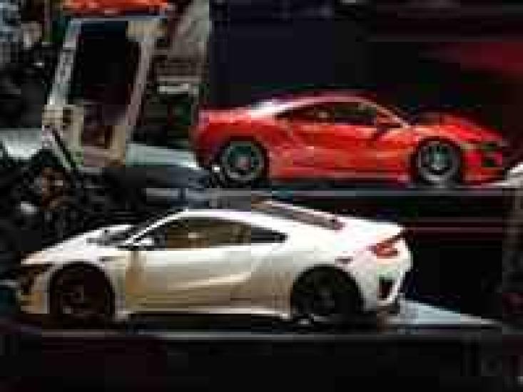 Tamiya Scale Electric RC Car Series 634 NSX Model 58634 1/10 No. (TT-02 Chassis) On-Road