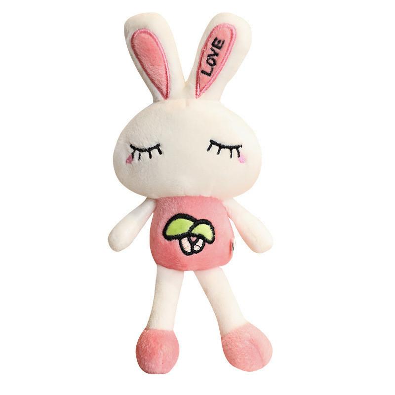 Adorable Plush Bunny Toy Mini Rabbit Doll Soft Stuffed Animal For Wedding Toss