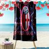 Bologna Fc Custom Name Print Beach Towel Large Soft Quick Dry Towel For Beach Camping Swimming