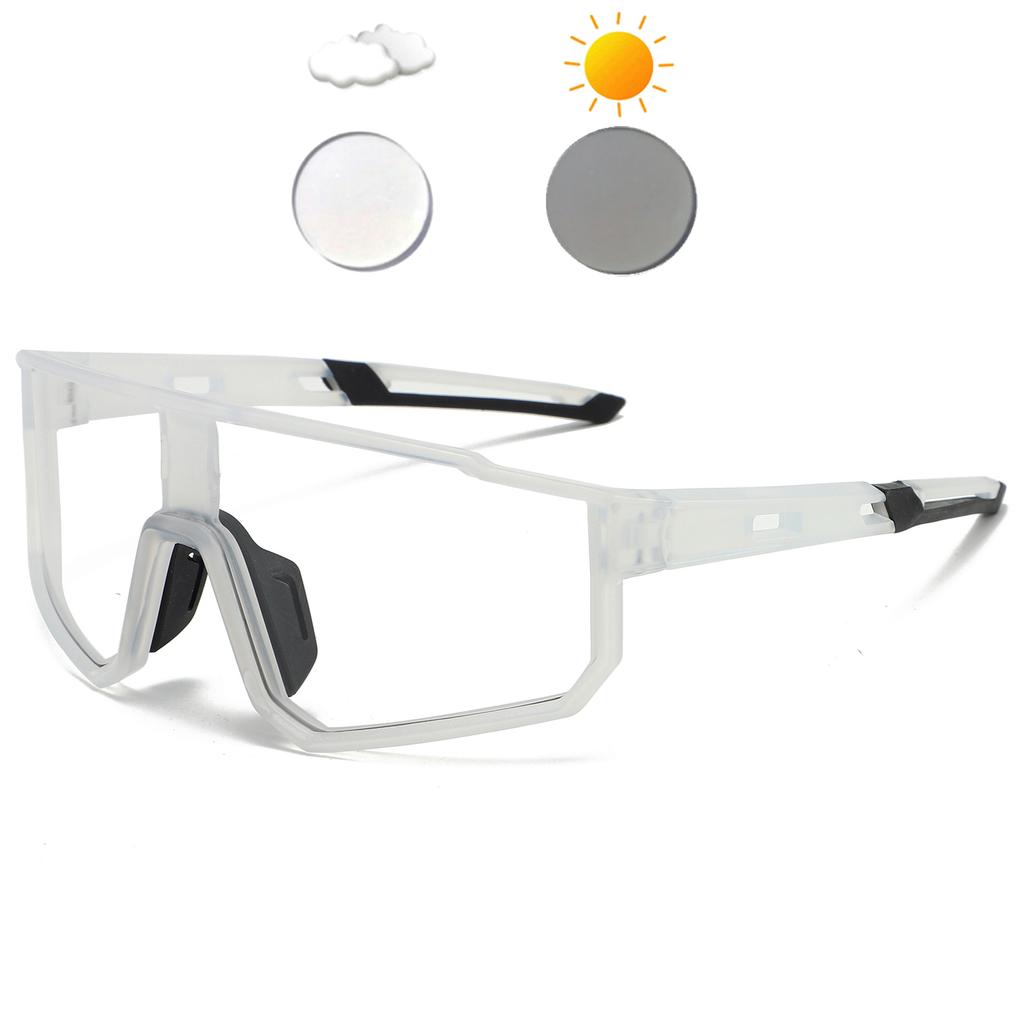 OMEKOL Brand New Photochromic Cycling Sunglasses Men Women Fashion Driving Hiking Sun Glasses Male Female Outdoor Sport Eyewear