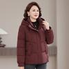Women’s Short Detachable Hood Windproof Thicken Warm Winter Jacket