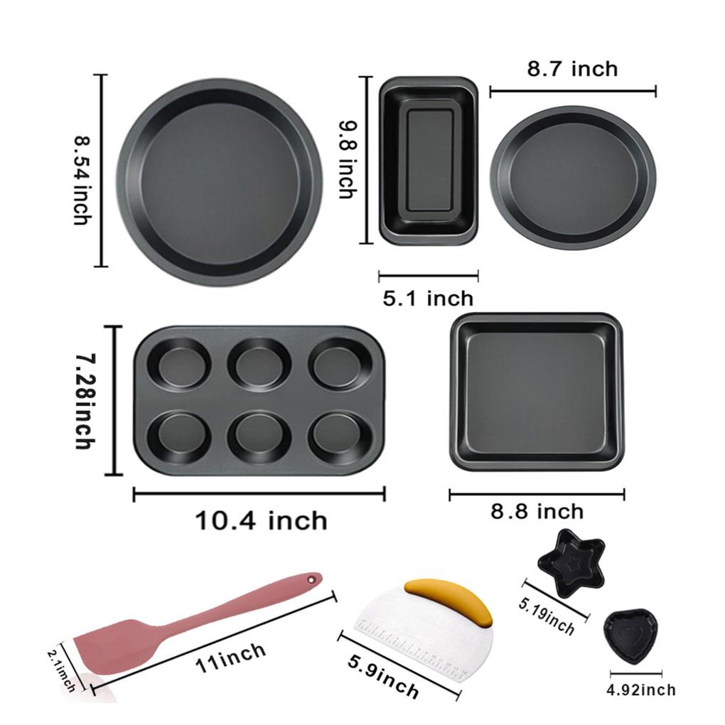 Metal Non-Stick Cake Pan Mold For Baking Durable And Easy To Clean Baking Supply Baking Pan