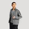 adidas Classic Three Stripes Sports Comfortable Casual Jacket Stand Collar Unisex Jacket Gray TR30JR2CS-GYB