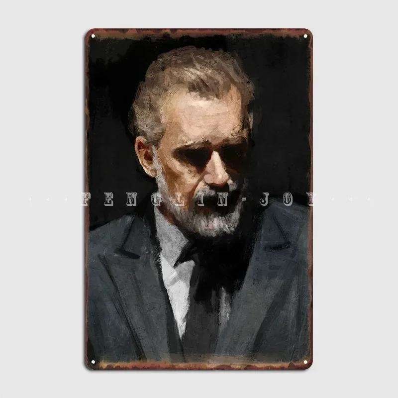 Jordan Peterson Ritorno Cartello Metallico Garage Club Targhe Club Casa Crea Cartello di Latta Poster