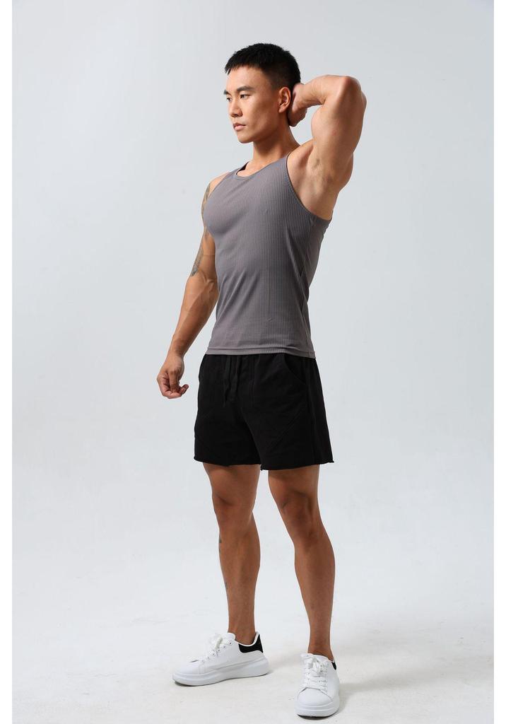 Men's Quick-Dry Tight Sports Tank Top for Fitness & Training
