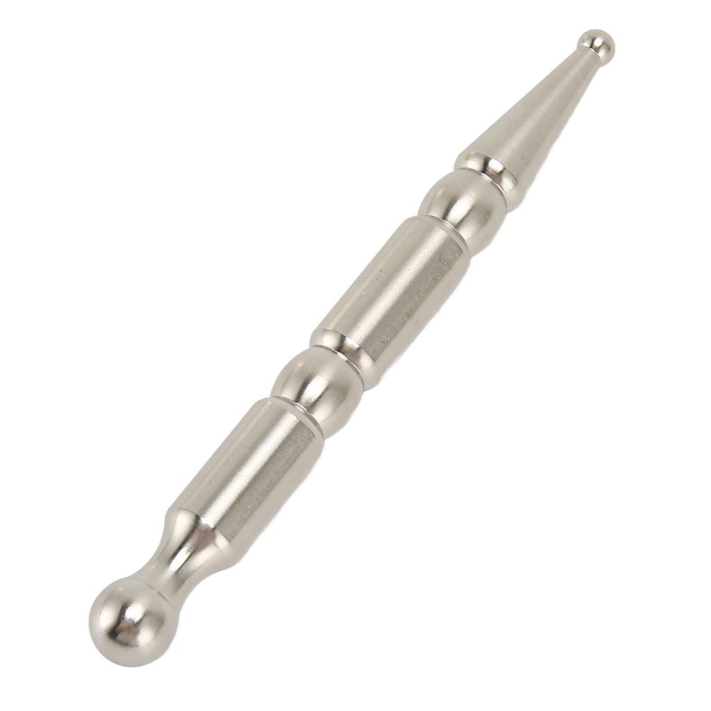 Manual Acupuncture Pen Stainless Steel Ergonomic Easy to Hold Portable Trigger Point Massager Tool for Face Hand Body