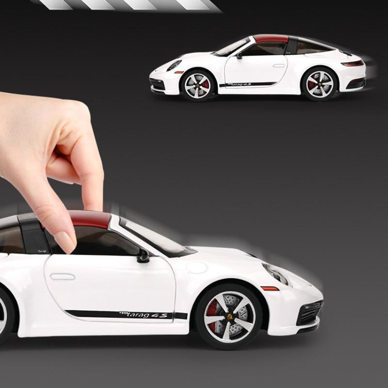 1:32 911 legering auto model simulatie Geluid licht Mode Verfijnde verzamelobjecten Jongens Speelgoed Cadeau