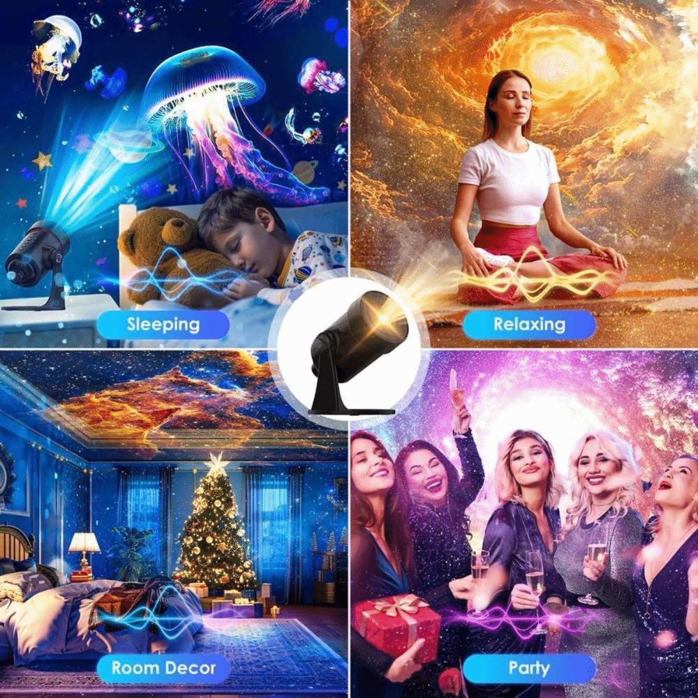 Galaxy Projector Star Projector 360° Rotate Night Light Galaxy Projector  Creating Ambiance