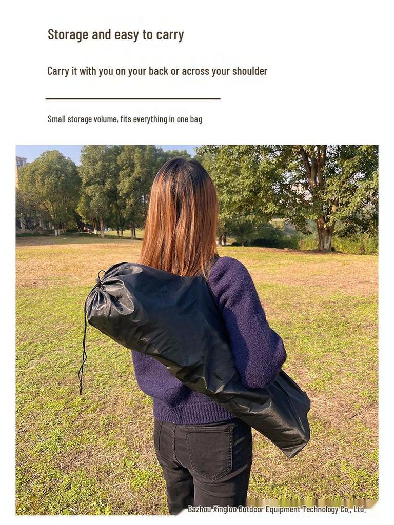 Portable Outdoor Metal Moon Chair for Camping and Picnics