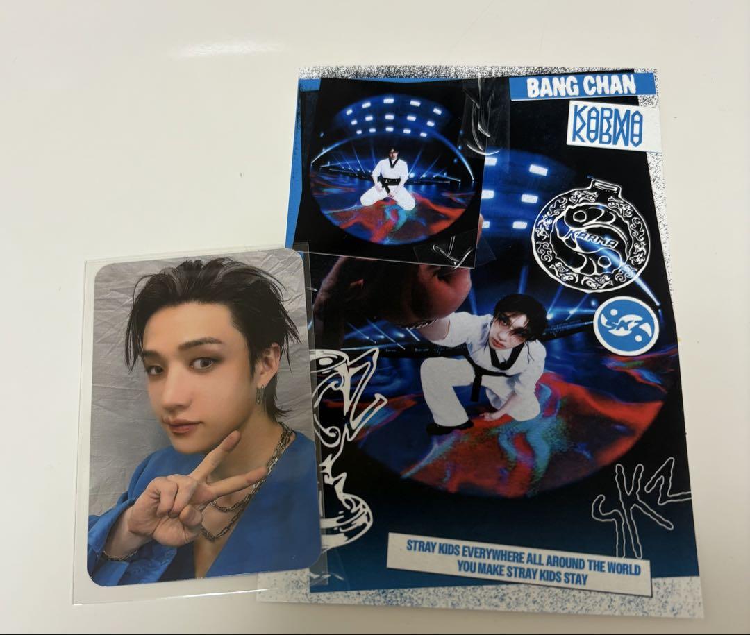 

[USED] Bang Chan yes24 straykids KARMA bonus trading card