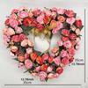 Artificial Flower Wreath for Front Door To Celebrate Festival, Birthday