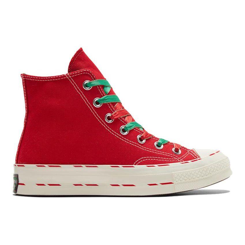 Converse Chuck 70 High Christmas Snowman Unisex Sneakers Red University-Red A04281C