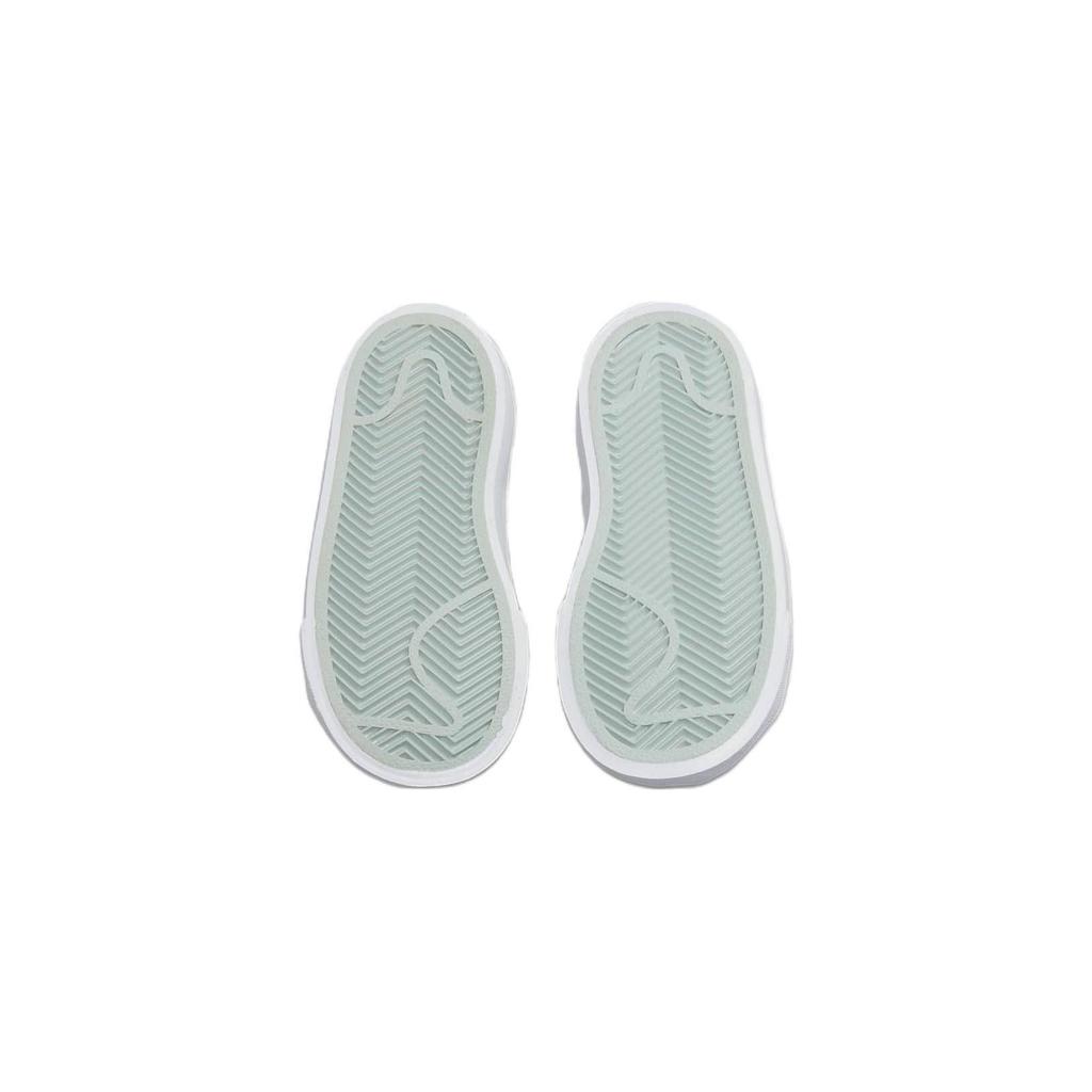 Nike Court Legacy TD Leather Slip Resistant Cushioning Low top Skateboard Shoes White Infant And Toddler DA5382-114