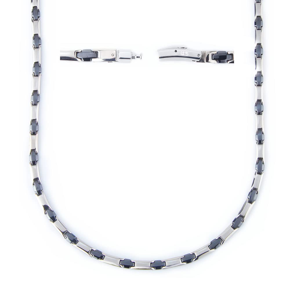 

Чистота 25 шт. Германиевое ожерелье Керамическое титановое ожерелье Здоровье Модные ювелирные изделия [Hachi] 99,99% Мужские Женские (Черный, 54.0)