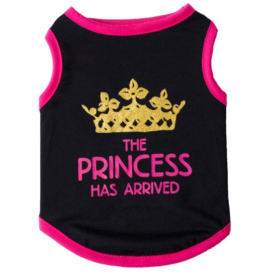 

Yousheng Puppy Clothes Round Neck Letter Printed Fashion Outfit Pet Vest Dog Sleeveless Clothes Cat Costume XS чёрный