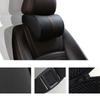 PU Leather Car Accessories Memory Foam Auto Cushion Rest Pillows Car Headrest Neck Pillow Waist Pad
