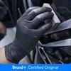 100/50/20PCS Black Nitrile Gloves Thickened Disposable Gloves for Cleaning Hairdressing Waterproof Dishwashing Tattoo Gloves