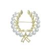 Brooch Female Niche Imitation Pearl Corsage Wholesale Anti-light High-end Pin Buckle Suit Fixed Clothing Accessories Collar Pin