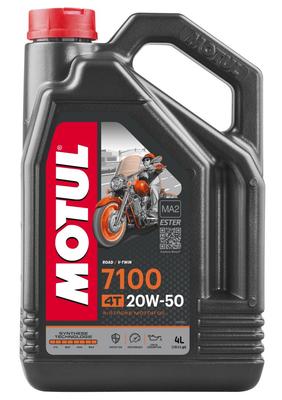 Motul Engine Oil 7100 4T 20W50 4L (Synthetic)