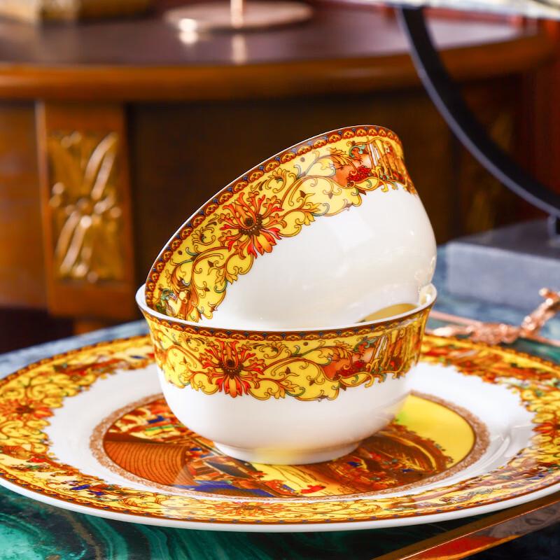 JANLA Qingming Scroll Ceramic Dinnerware Set