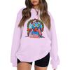 Women's Fashion Long-Sleeve Pullover Sweatshirt With Fun Movie-Themed Print